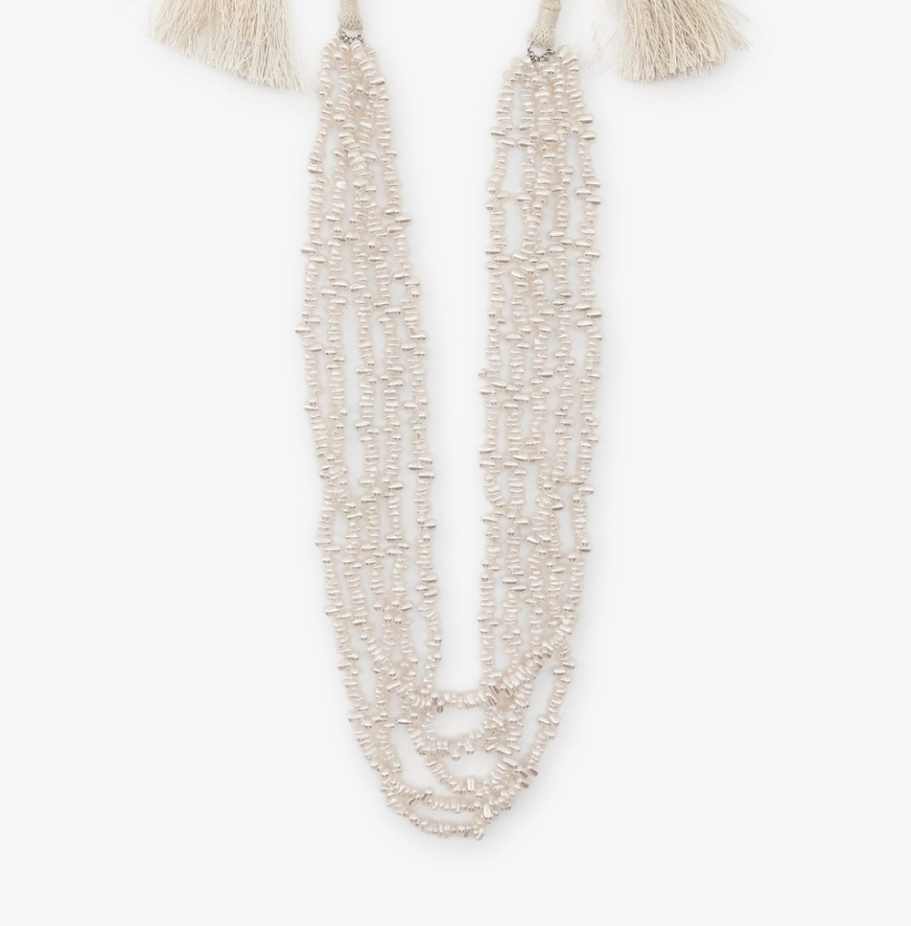 Zara Cream Necklace